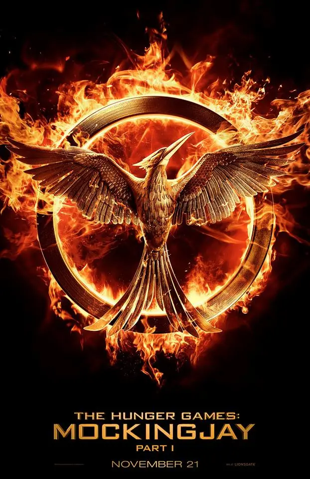 The Hunger Games: Mockingjay Par 1 Poster Spreads Flames and Wings