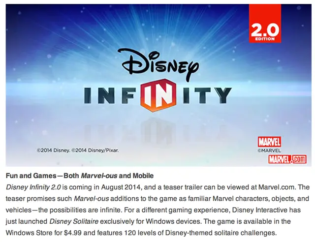 Disney Infinity 2.0 Release Date Leaked and Then Pulled