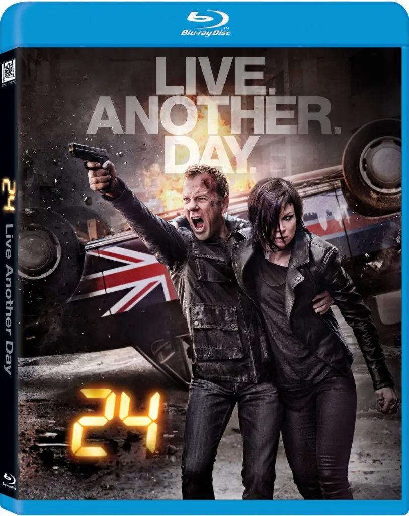 24: Live Another Day Blu-ray Cover Art