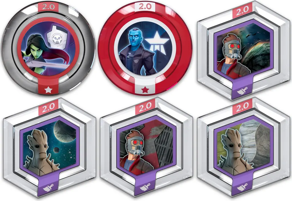 Disney Infinity Guardians of the Galaxy Power Discs