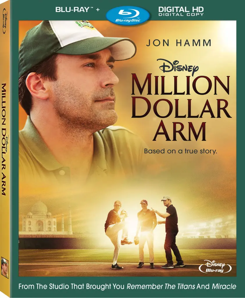 Million Dollar Arm Blu-ray Cover Art