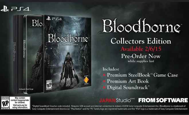 Bloodborne Collector's Edition PS4 pre-order