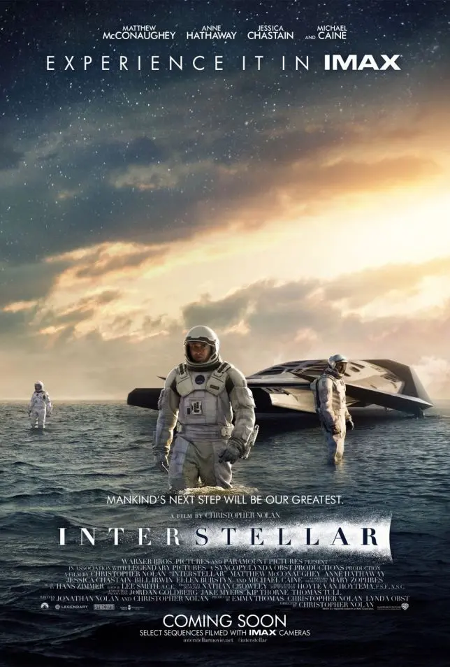 Interstellar IMAX poster