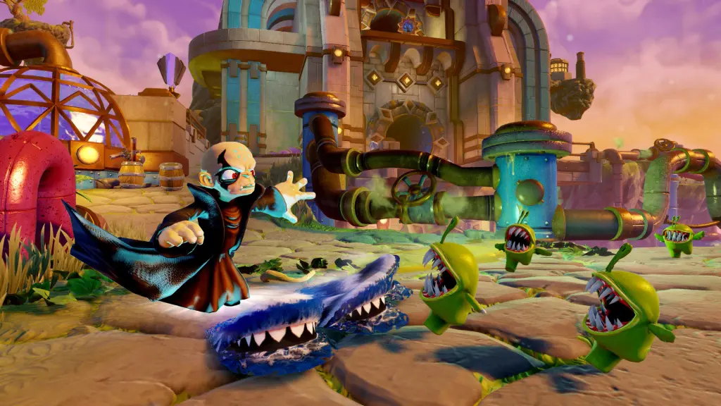 Skylanders Trap Team Kaos sharks