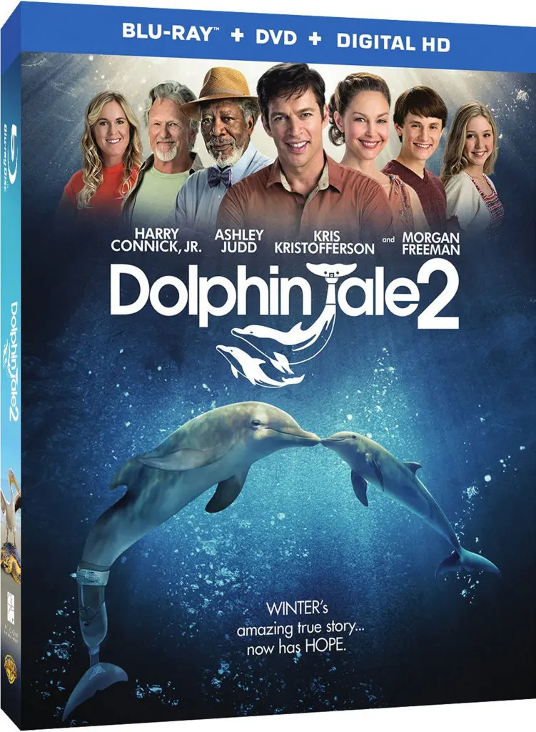 Dolphin Tale 2 Blu-ray cover art