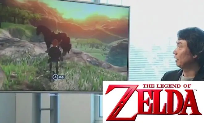 The Legend of Zelda Wii U Footage