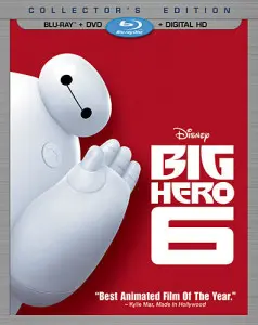 Big Hero 6 Blu-ray cover art