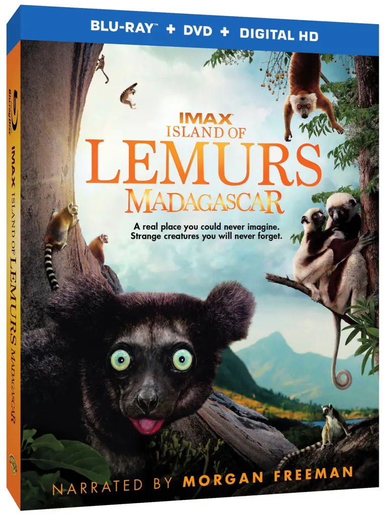 Island of Lemurs: Madagascar Blu-ray cover art
