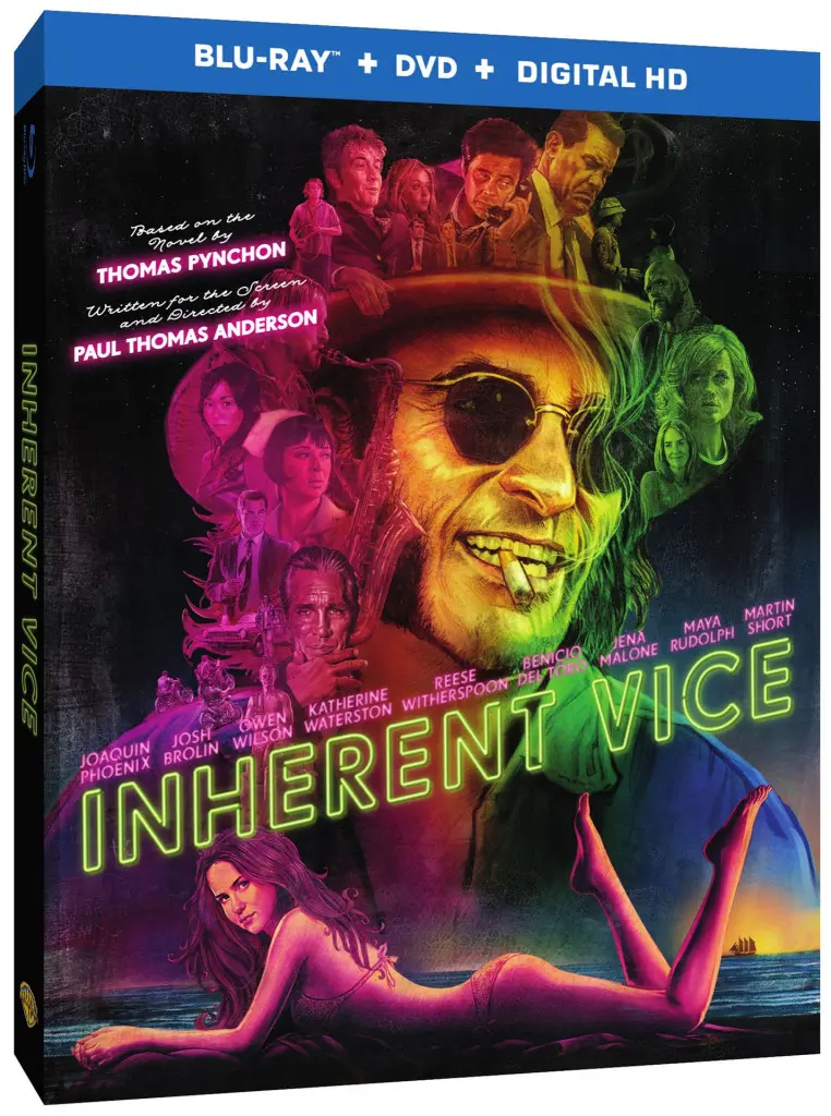 Inherent Vice Blu-ray cover art