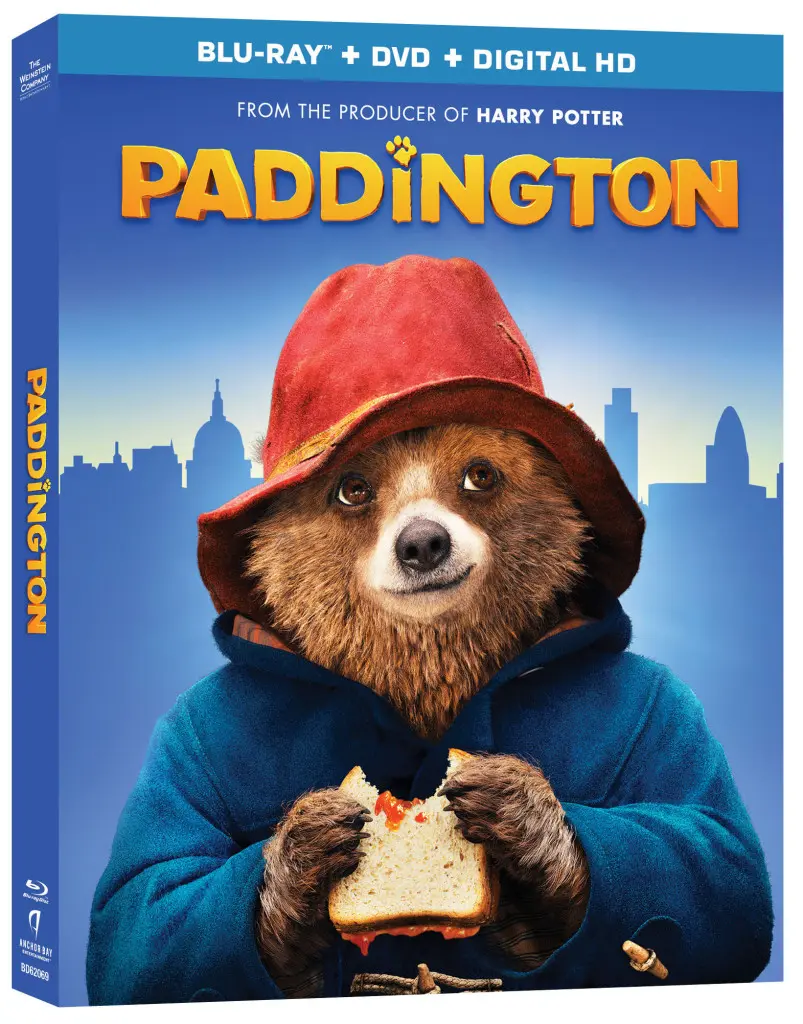 Paddington Blu-ray cover art