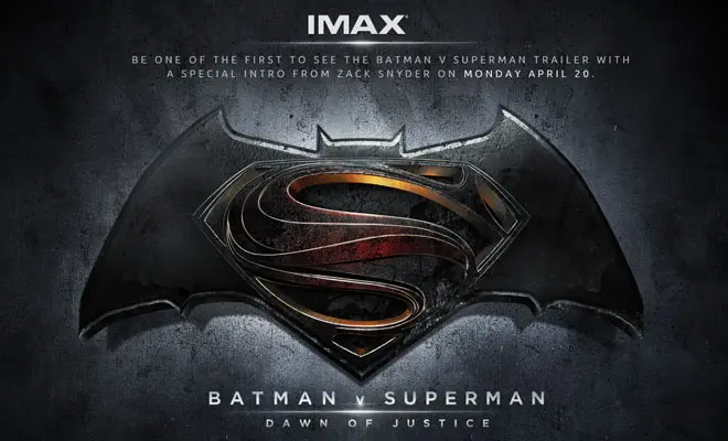 Batman v Superman trailer IIMAX