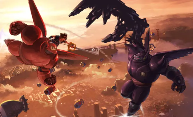 Big Hero 6 Kingdom Hearts 3 Dark Baymax