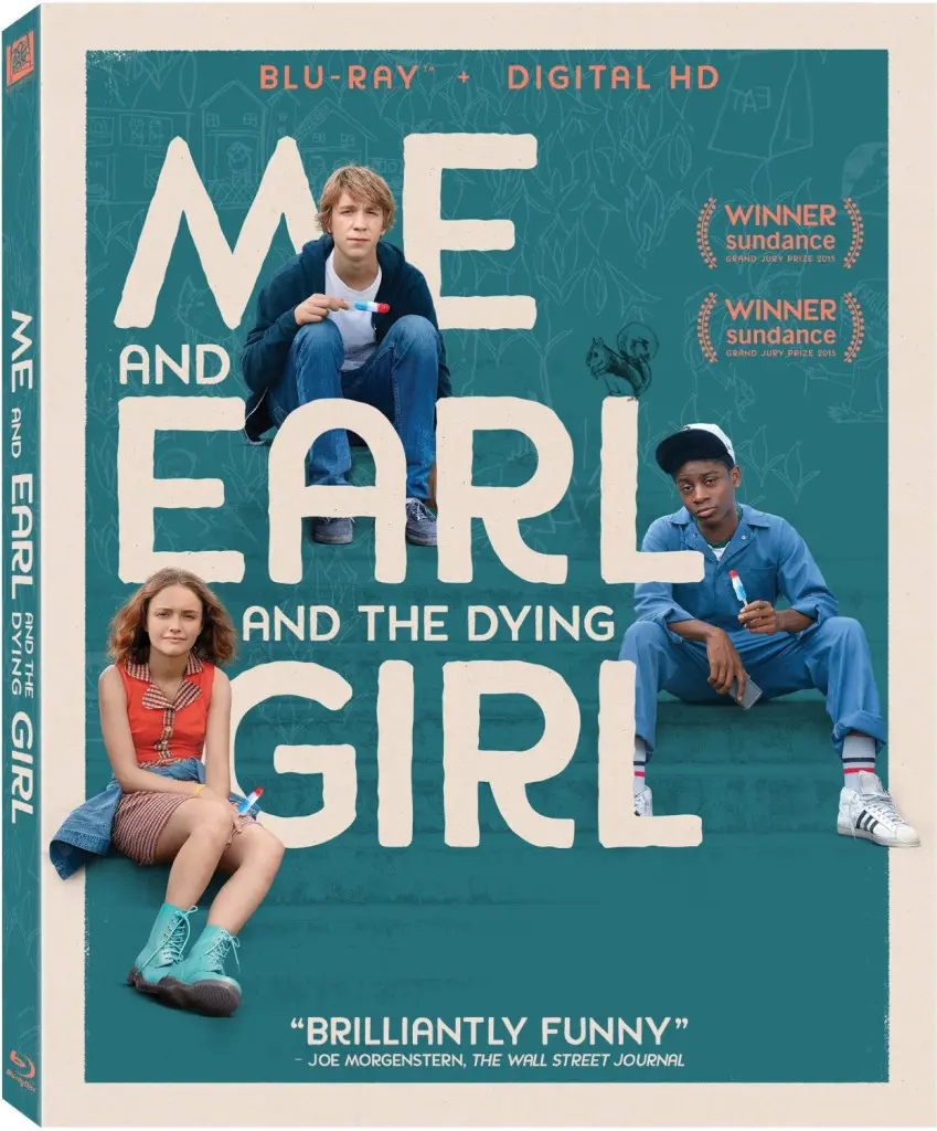 Me and Earl and the Dying Girl Blu-ray cover art
