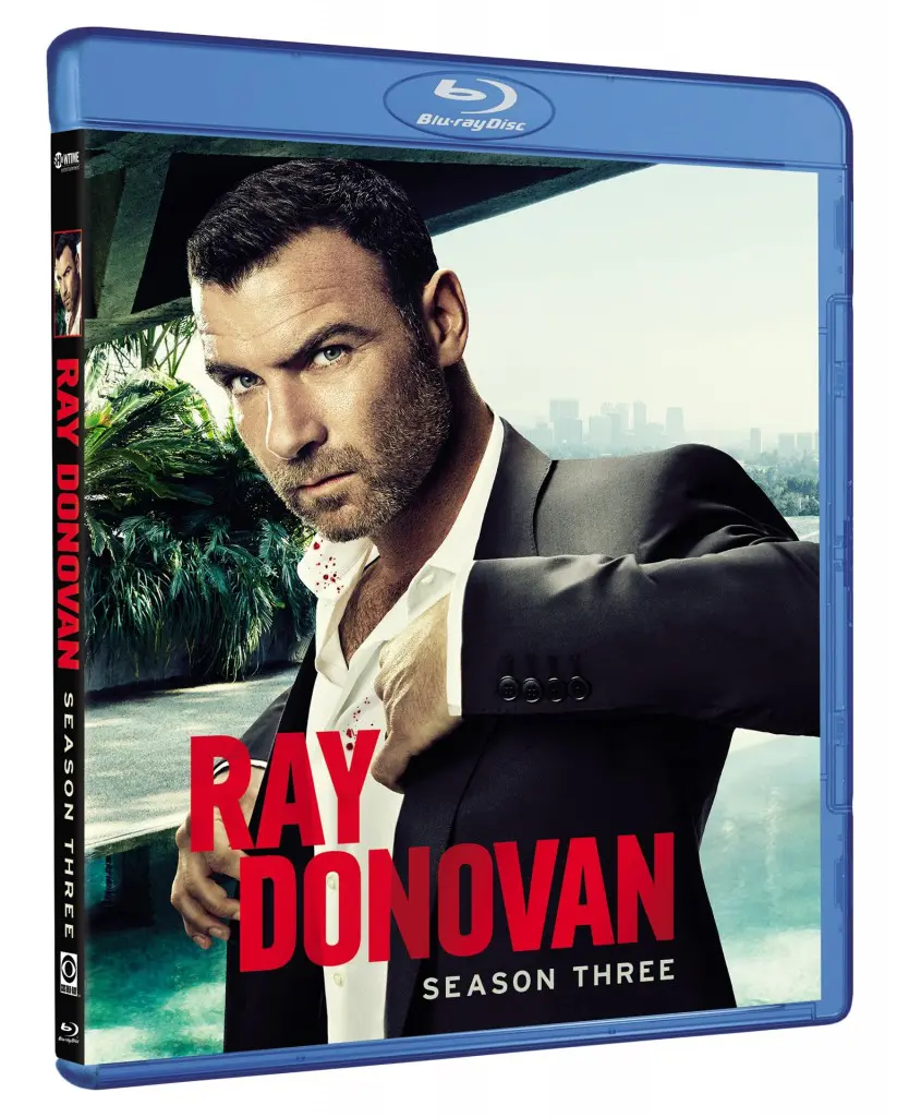 Ray Donovan Season Three Blu-ray cover art