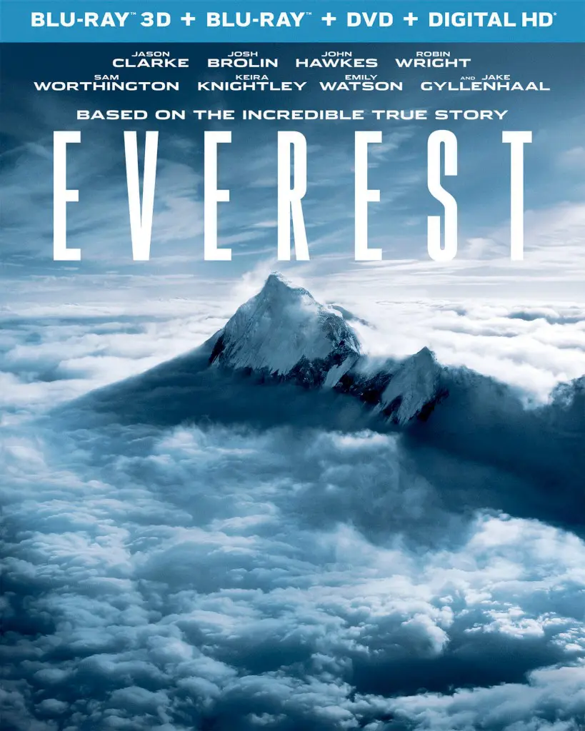 Everest Blu-ray 3D cover art