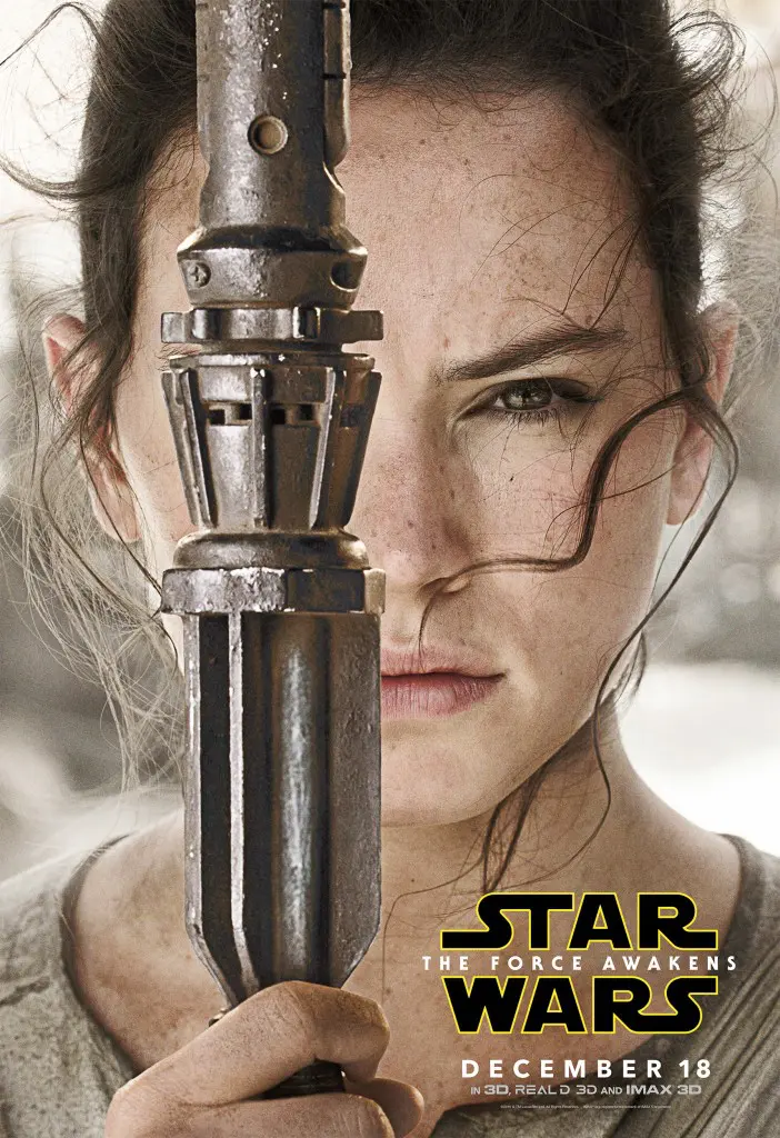 Star Wars: The Force Awakens Rey Poster