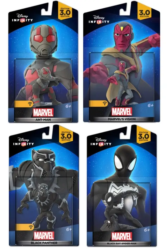 Disney Infinity 3.0 Marvel Battlegrounds figures