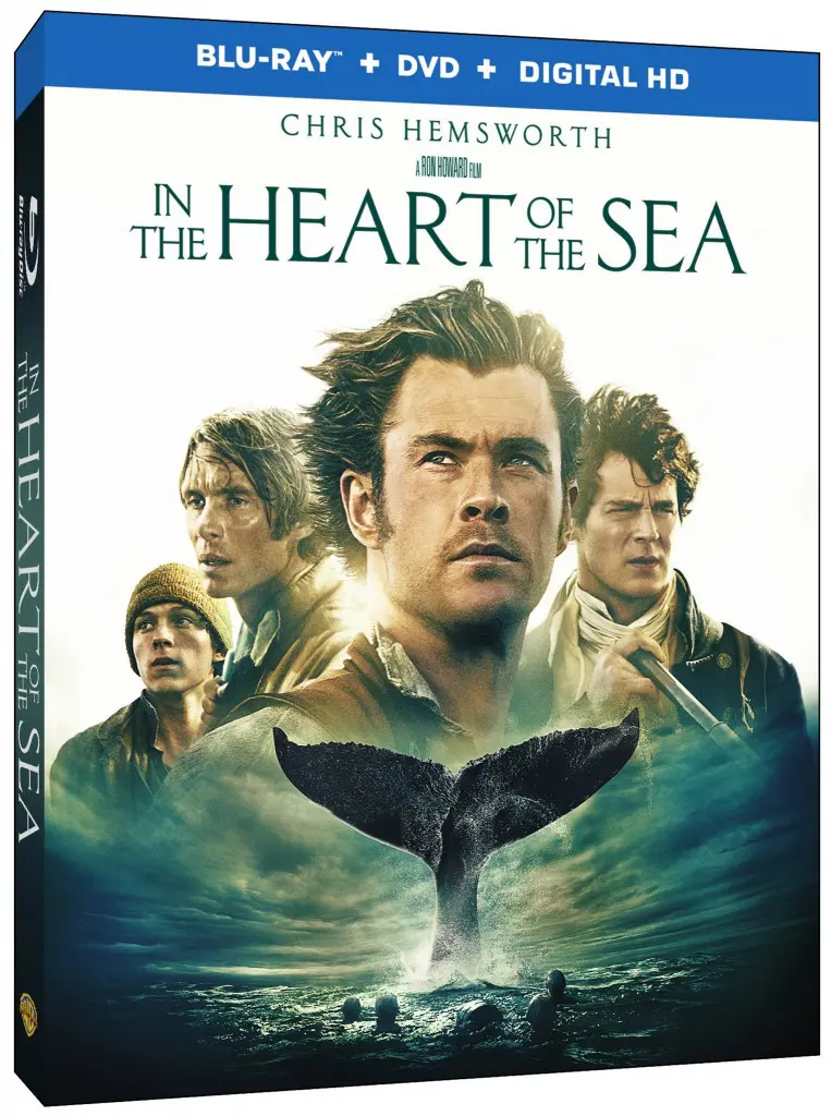 In The Heart of the Sea Blu-ray cover art