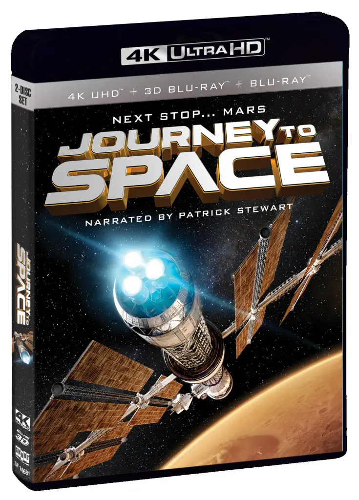 Journey to Space 4K Ultra HD Blu-ray cover art