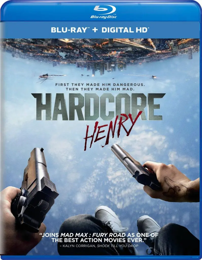 Hardcore Henry Blu-ray cover art