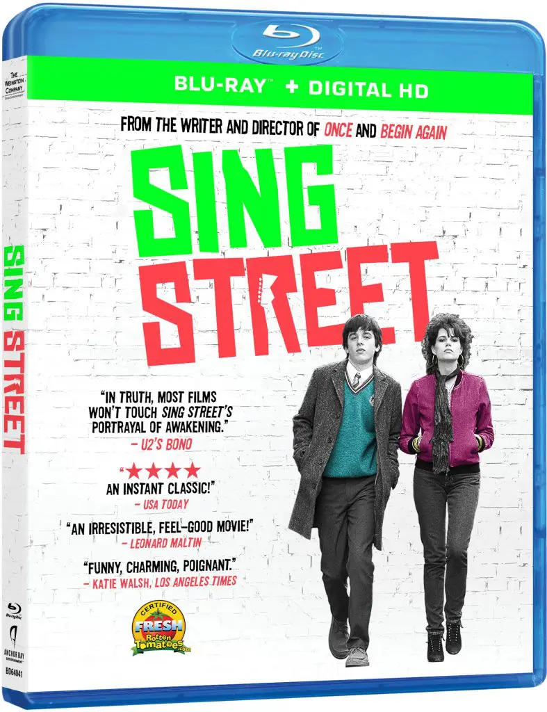 Sing Street Blu-ray cover art