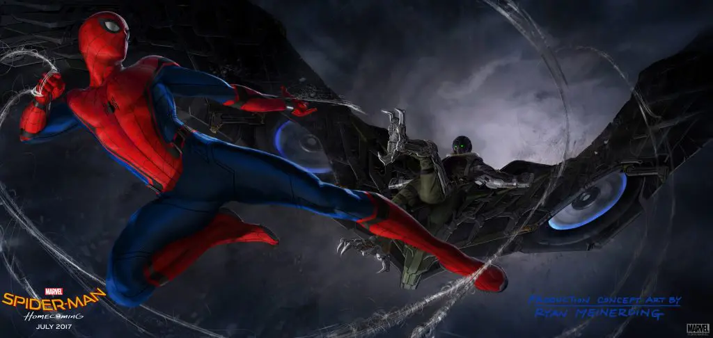 Spider-Man: Homecoming Concept Art Vulture