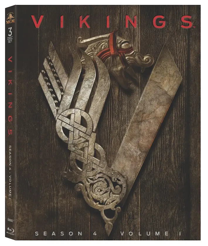 Vikings Season 4 Volume 1 Blu-ray cover art