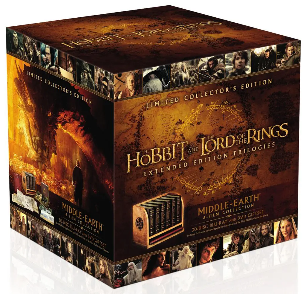 Middle-earth 6-Film Limited Collector’s Edition Blu-ray box