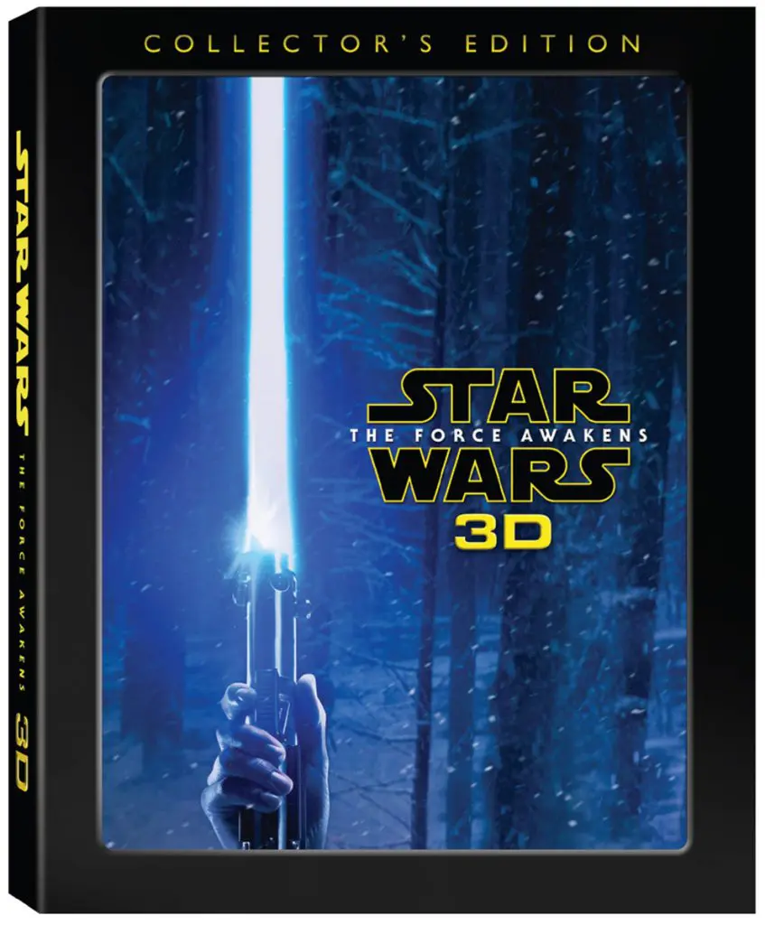 Star Wars: The Force Awakens 3D Blu-ray Cover Art