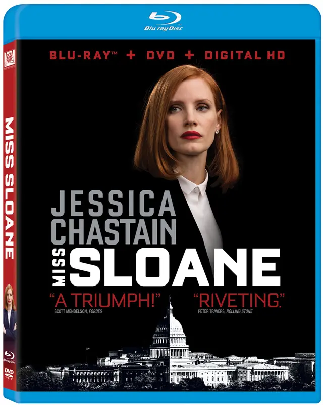 Miss Sloane Blu-ray cover art