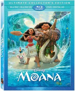 Moana Blu-ray 3D Cover Art