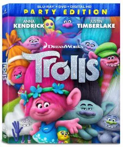 Trolls Blu-ray Cover Art