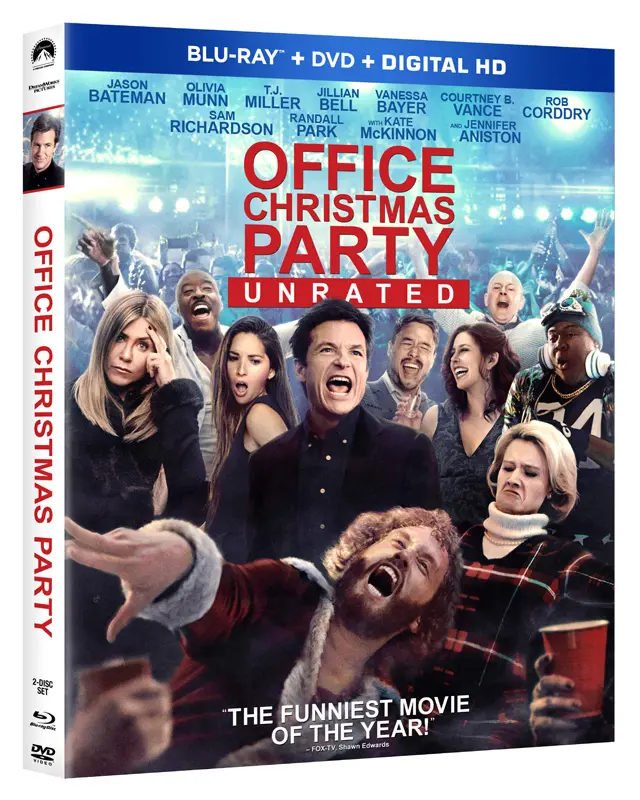 Office Christmas Party Blu-ray cover art
