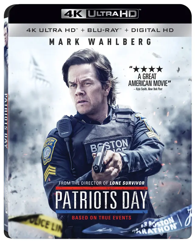 Patriots Day 4K Blu-ray cover art