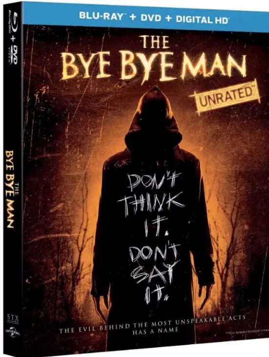 The Bye Bye Man Unrated Blu-ray Cover Art