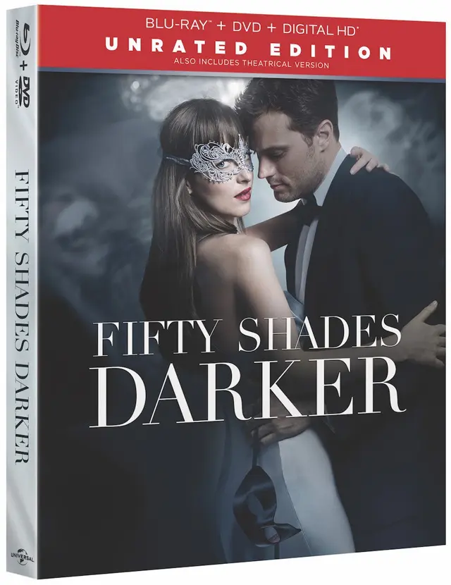 Fifty Shades Darker Blu-ray cover art
