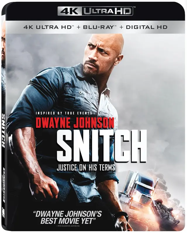 Snitch 4K Blu-ray cover art