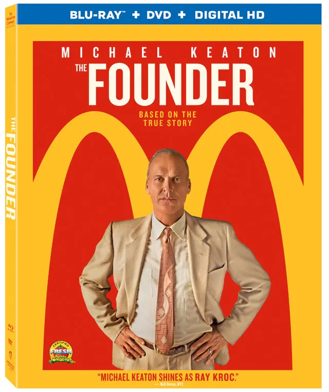 The Founder Blu-ray cover art