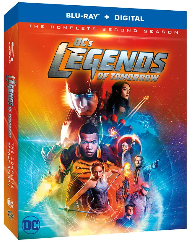 DC's Legends of Tomorrow Season 2 Blu-ray Cover Art