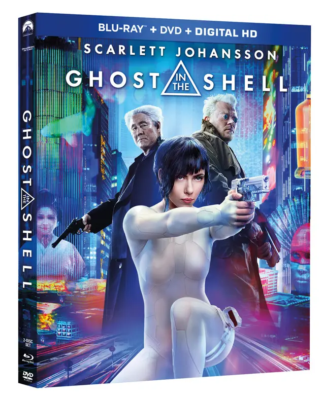 Ghost in the Shell Blu-ray Cover Art