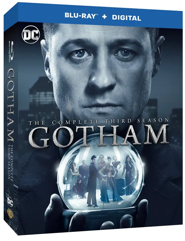 Gotham Season 3 Blu-ray cover art