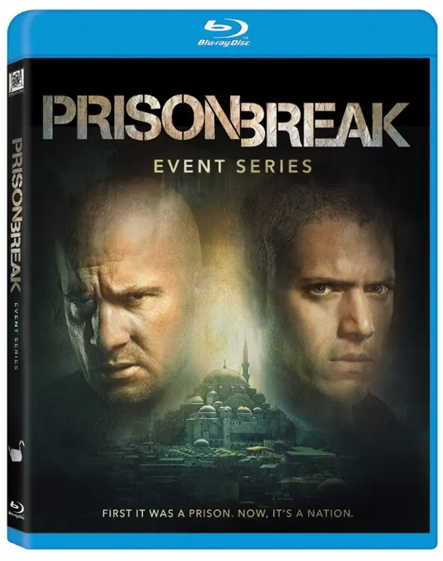 Prison Break Event Series Blu-ray Cover Art