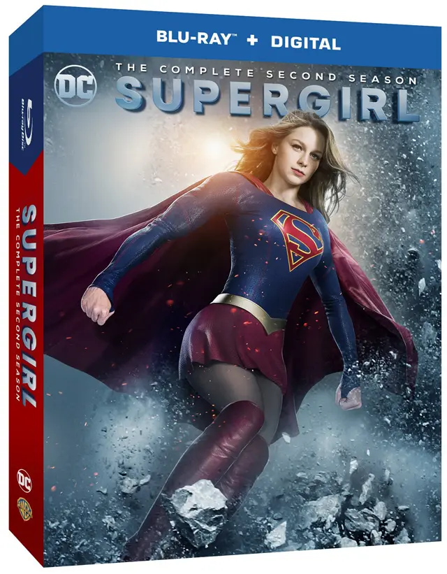 Supergirl Season 2 Blu-ray Cover Art