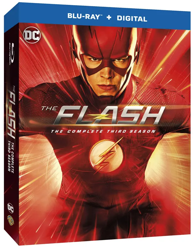 The Flash Season 3 Blu-ray Cover Art