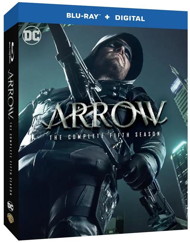 Arrow Season 5 Blu-ray cover art