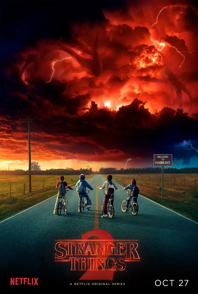 Stranger Things Season 2 Key Art