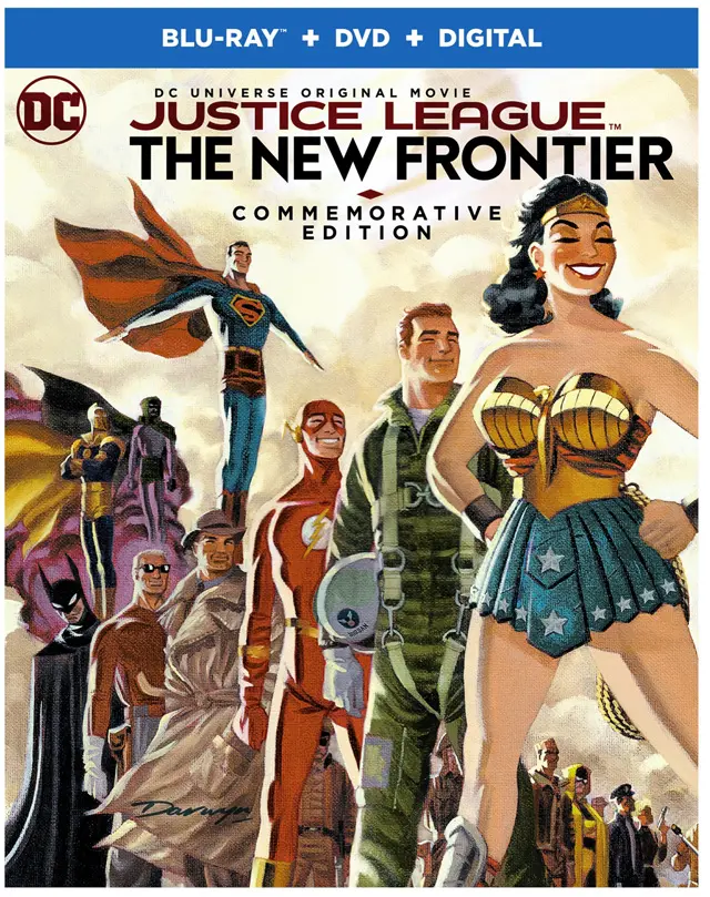 Justice League: The New Frontier Blu-ray cover art