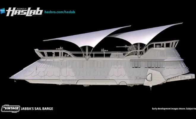 Jabba's Sail Barge Hasbro Toy
