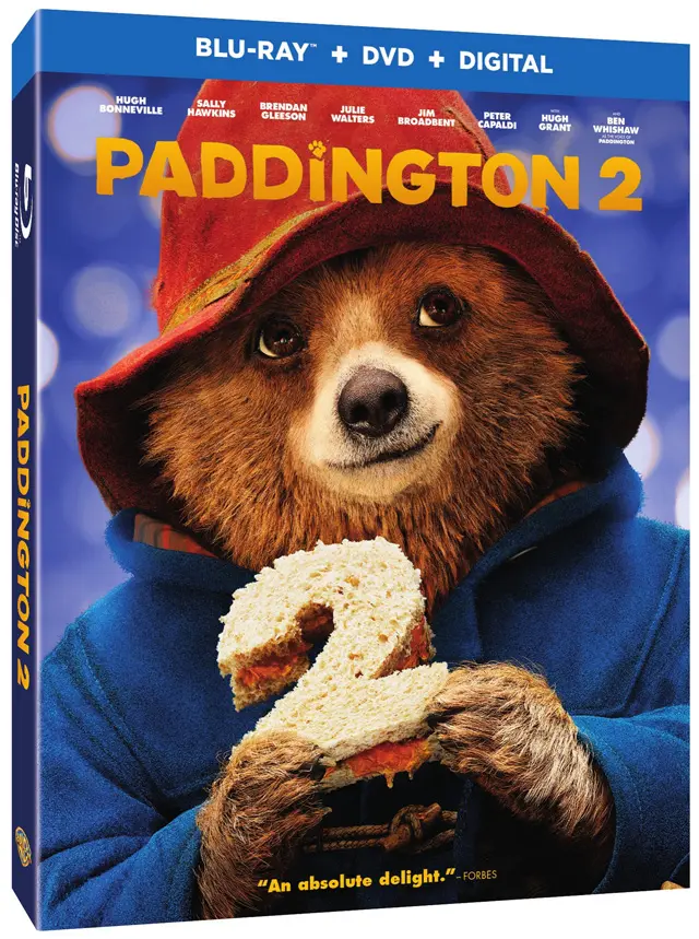 Paddington 2 Blu-ray Cover Art