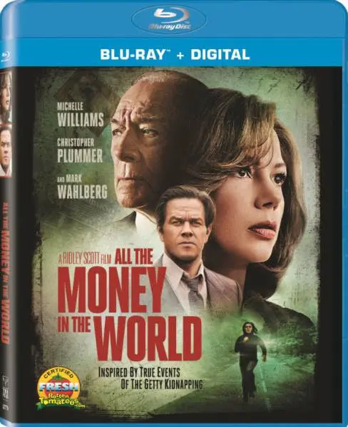 All The Money in the World Blu-ray Cover Art